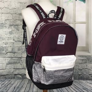 Victorias Secret PINK Logo Campus Backpack Bag
